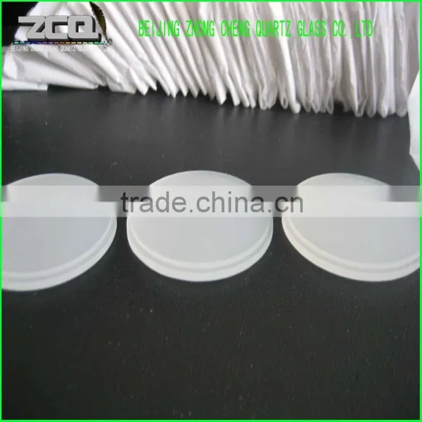 2016 The Newest Circular Frosted Quartz Glass Sheet photo-3