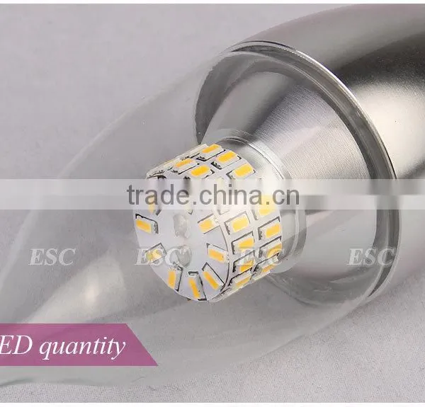 Good Price!!!2w 3w 4w E12 E14 Dimmable UL LED Candle Light,LED Candle Bulb,LED Flameless Candle Lamp Led Light Candle photo-4