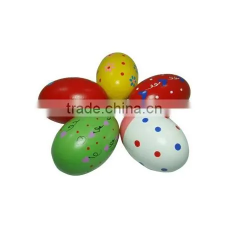 Hot Sale Easter Eggs Colorful Eggs Foam Plastic Wooden Easter Eggs photo-5