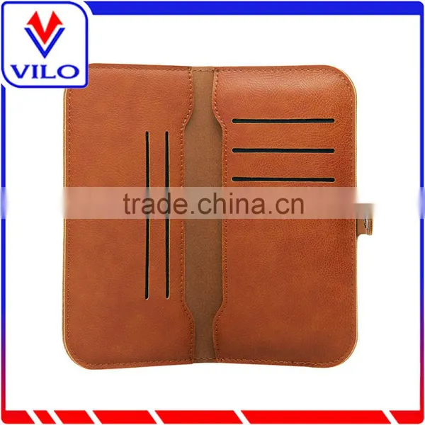 Various Colors Wallet Universal Leather Phone Case /card Holder Phone Holder /pu Leather Phone Case photo-2