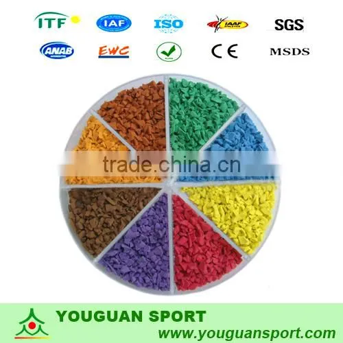0-5mm Grain Size Sell Black Epdm Granule/Grain/Particle/color Epdm Granule photo-3
