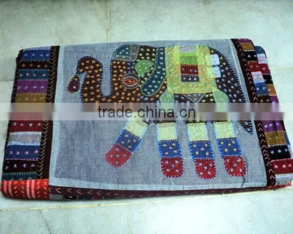 Cotton Patchwork Bedcovers Ethnic Indian photo-5
