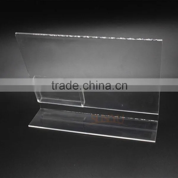 Office Usage Clear Acrylic Poster Paper Holder photo-3