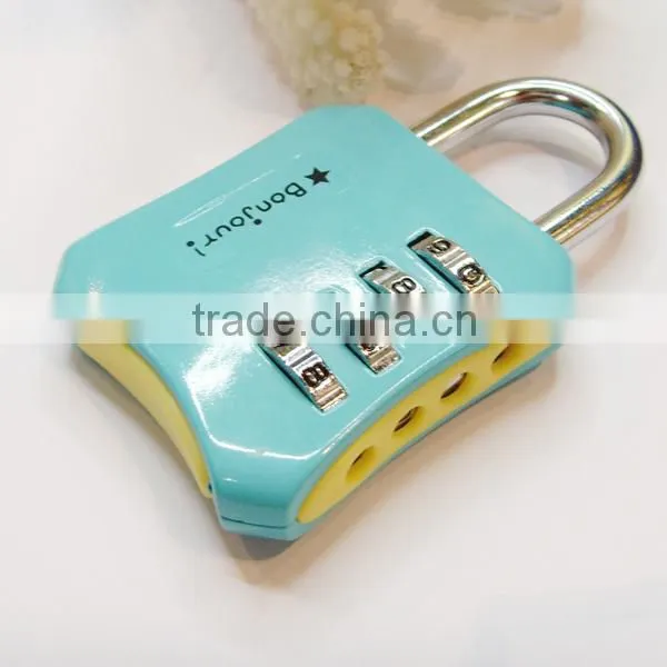 High Security Colorful 4 Digits Big Zinc Lock photo-6