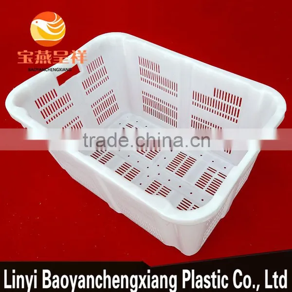 685x480x350mm Plastic Vegetable Storage Basket for Turnover Transportation photo-2