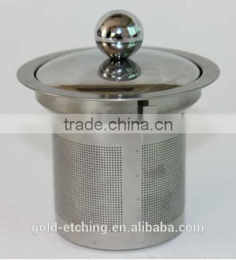 Fctory Price Stainless Stee Etched Mesh, Tea Filter, Tea Set photo-3