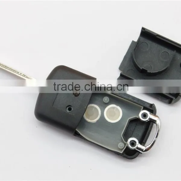 Hot Sale Peugeot 407 2 Buttons Flip Remote Key Shell With Groove Blade for Cars photo-6