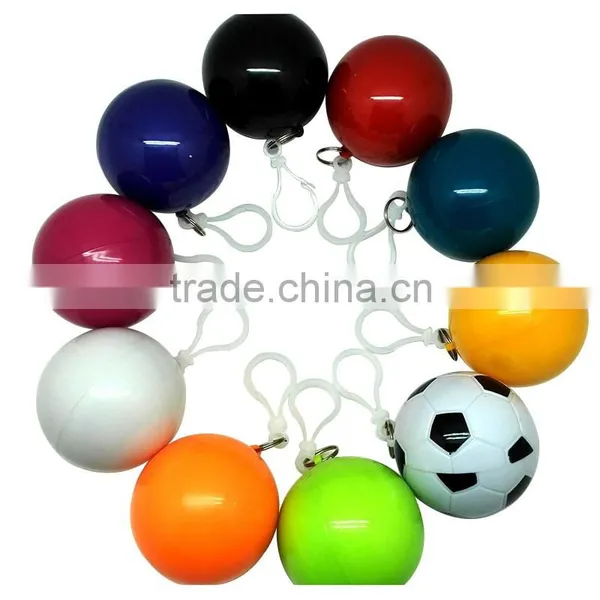 Coloful Disposable Raincoats Raincoat Ball Transparent Raincoat