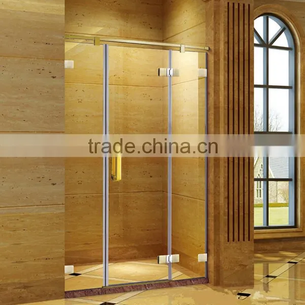 New Frameless Hinge Glass Shower Screen Doors GD9017
