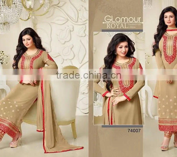 LATEST EXCLUSIVELY DESIGNER STRAIGHT CUT SALWAR photo-2