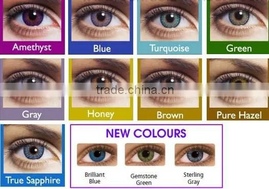 Wholesale Freshlook 3-tone Color Contact Lenses 12 Colors photo-4