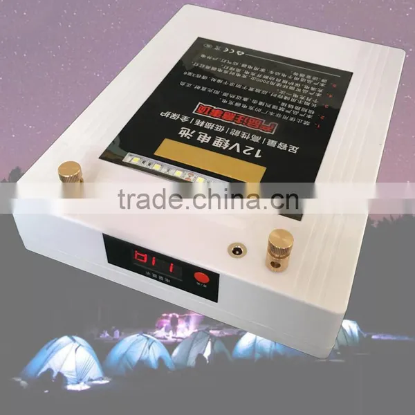 12V 40A Lithium Ion Storage Battery With USB Charge For IPhone Samsung Huawei Recharger Batteries Flash Light