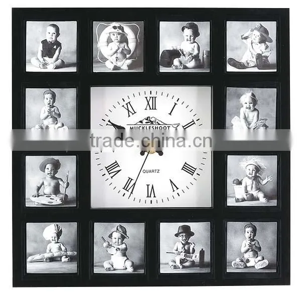 2014 Photo Frame Wall Clock