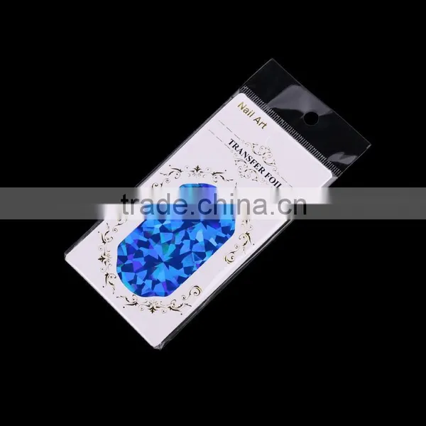 Newest 8 Clolors Nail Art Transfer for Aluminium Nail Foil Sticker Tips photo-3