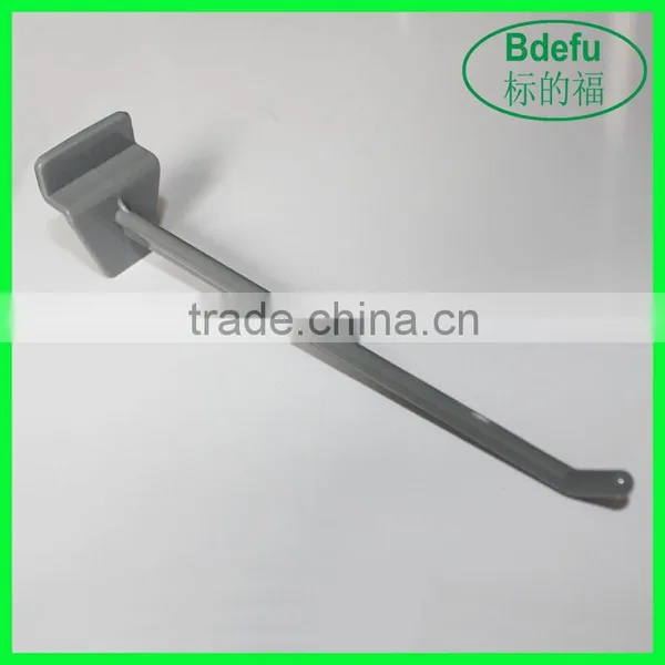 Wholesale Colorful Slatwall Clear Plastic Hanger Hooks for Debris photo-5