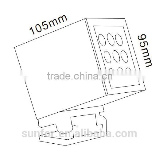 24W Rectangular LED Flood Light 3 Years Warranty Metal Halide Flood Light Solar Flood Light photo-2