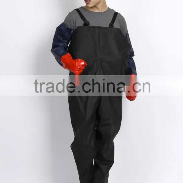 Factory OEM Camouflage Long Rain Poncho /long Raincoat Long Waders Pants for Adult photo-5