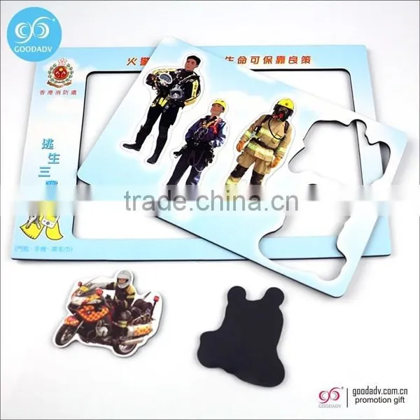 Custom Die Cutting Magnetic Puzzle Promotional Toy for Kids Mini Jigsaw Puzzle photo-4