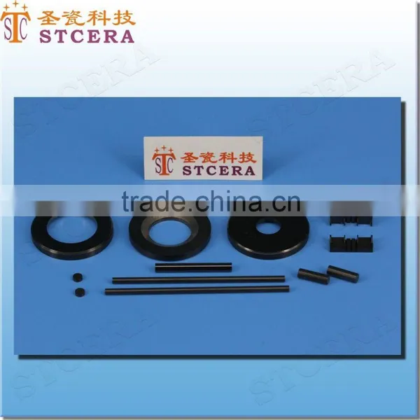 STCERA High Strength Black Ring Zirconia Ceramic Gasket Seal Ring photo-3