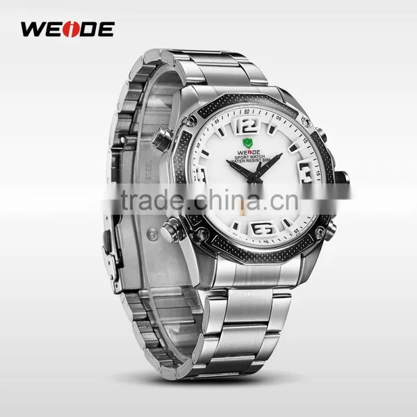 WEIDE Military Watches With Changeable Strap Fashion Wristwatch Alarm LED Watch Watch Print Logo Analog Digital Display WH2306 photo-3