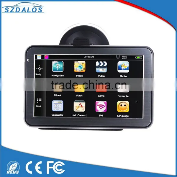 Portable Sat Nav Car GPS Navigator Smart Car Hand Using Gps Navigation With Multimedia Player