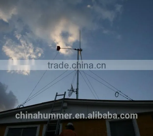 Micro Windmill Wind Turbine Wind Generator 500w 1kw 2kw photo-6