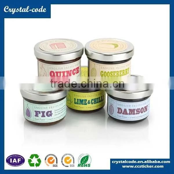 Custom Full Color Design Waterproof Printing Roll Canned Food Label photo-6