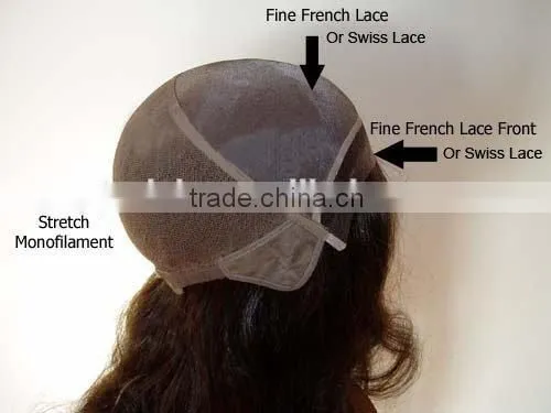 Top Quality Glueless Silk Top Full Lace Wigs photo-6