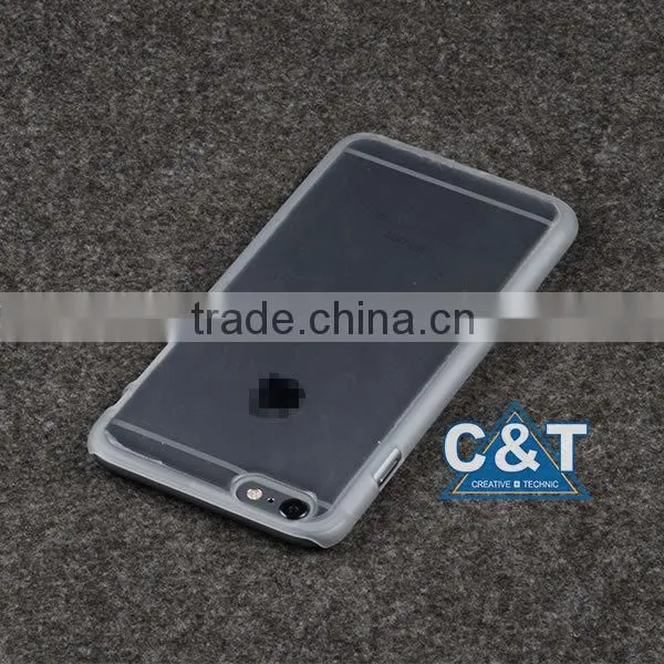 C&T 2015 New Design Phone Case Can Stick on the Glass for Iphone6 Plus photo-3