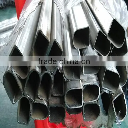 China Cheap Astm 304 314 316 Half Round Stainless Steel Pipe Quality Choice photo-5