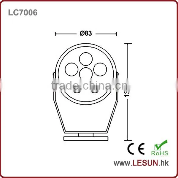 Hot Sales 6W Color Led Under Water Pool Light LC7006 photo-2
