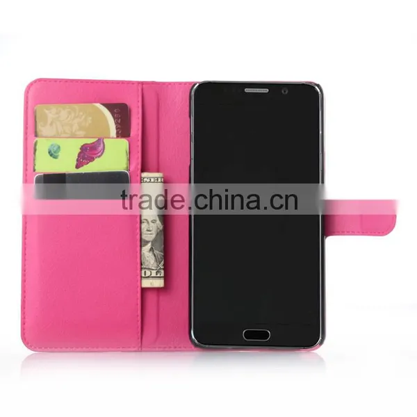 Wholesale Folio Stand Case for Samsung GALAXY Note 5 PU Leather Flip Cover With Wallet photo-4