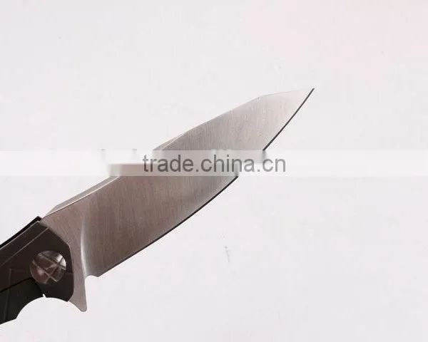 OEM Outdoor G10 Handle Pocket Knife With Sanding Surface photo-3