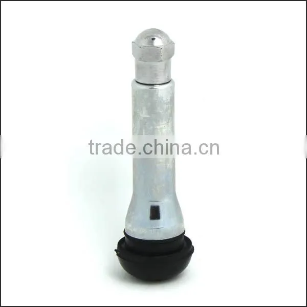 TR#418AC Chromed Sleeve & Cap Snap-in Tubeless Tire Valves