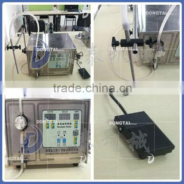 Small Dose Manual Digital Display Canola Oil Filling Machine photo-2