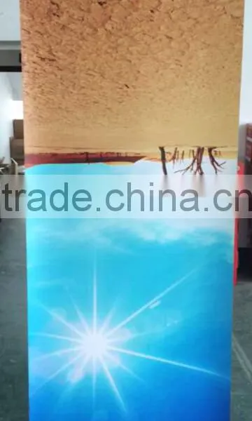 Aluminum Wide Base Roll up Banner Stand, Expo 80*200cm Broad Base Roll up Standees photo-3
