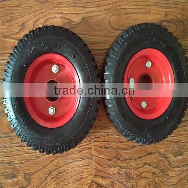 Rubber Lawn Mower Garden Tires 2.50-4