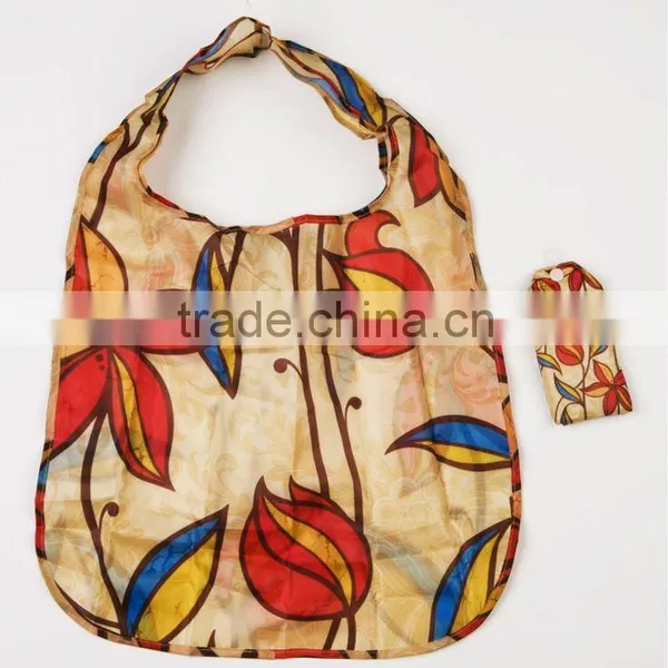 170T Suprior Quality Polyester Reusable Folding Shopping Bags photo-5
