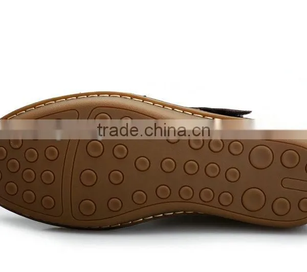 Comfortable Genuine Leather Men Sandals Height Incresing Men Shoe photo-4