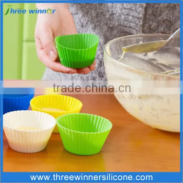 High Quality Custom Kitchen Accessories Silicone Cup Cake Molds photo-3