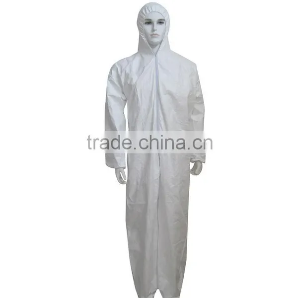 Dark Blue Safety Work Wear Polypropylene Disposable Coveralls photo-4