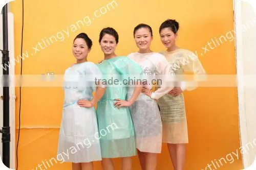 SPP/SMS/PP Green Reusable Patient Surgical Gown photo-2