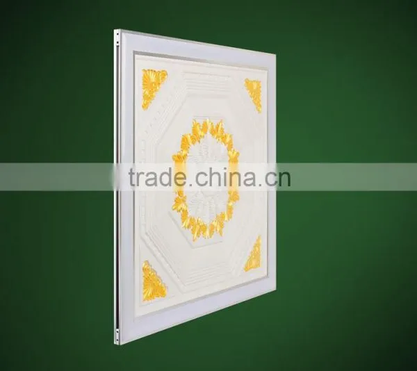 IP44 Indoor Green Lighting Fixture Fire-proof Invisible New Led Panel 60x60cm 36W photo-2
