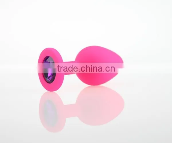 CT Silicone 44g Seamless Butt Plug Plugs Silicon Soft Silicone Anal Toys photo-2