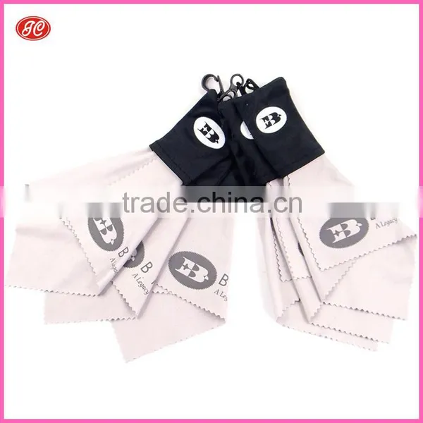 Popular Design Customized Printing Microfiber Cleaning Cloth Key Chain photo-5