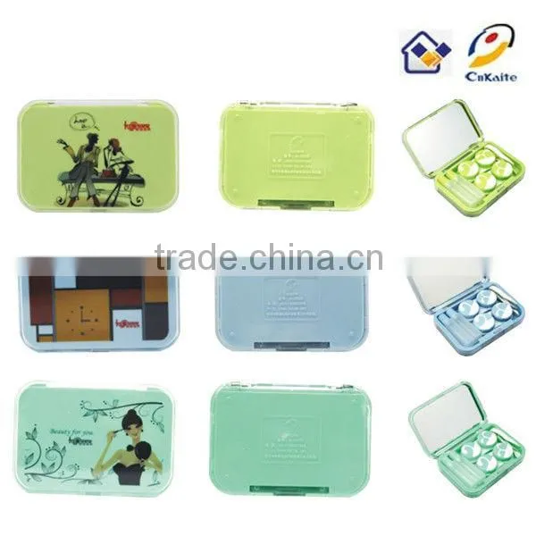 A-8036 White Lady Contact Lens Mate Box Sweet photo-2