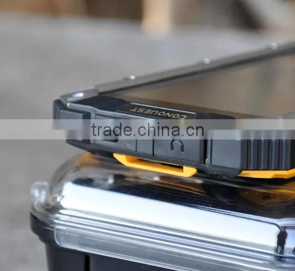 2015 Waterproof Smartphone Conquest S6 4G LTE Smartphone With MTK8732 Quad Core Rugged IP68 Android 4.4 13MP Camera photo-5