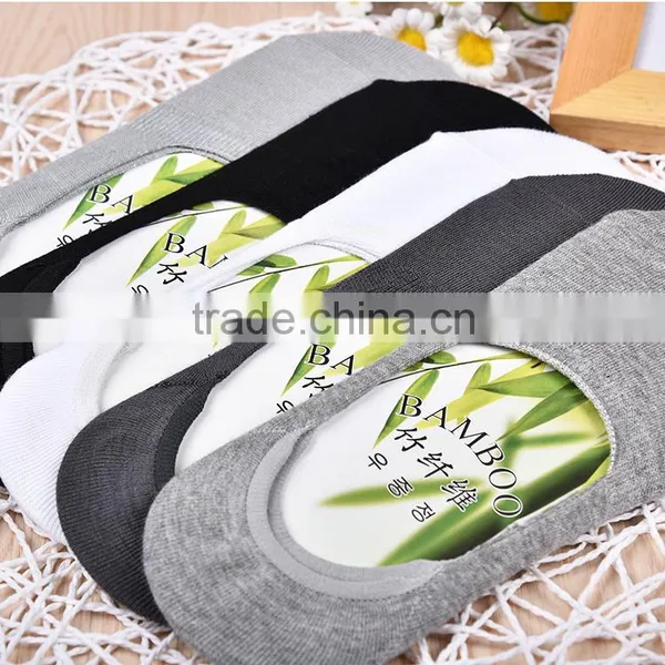 Bulk Socks Wholesale Men Invisible Boat Socks Pure Color Men Sock Casual Socks Men China Socks Factory
