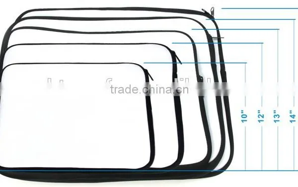 Top Quality Sublimation Neoprene Laptop Bag With Zipper,sublimation Bag for IPad photo-2