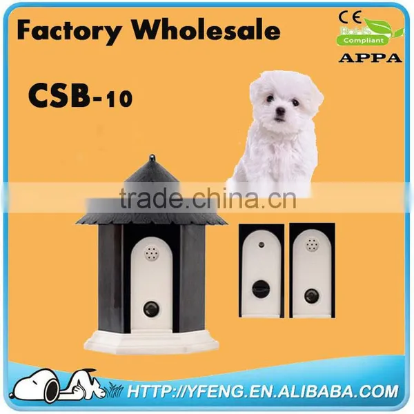 Top Sell Pet Dog Puppy no Barking Stop Barking Anti Barking Control Dog Pet Bird House Bark Deterrents